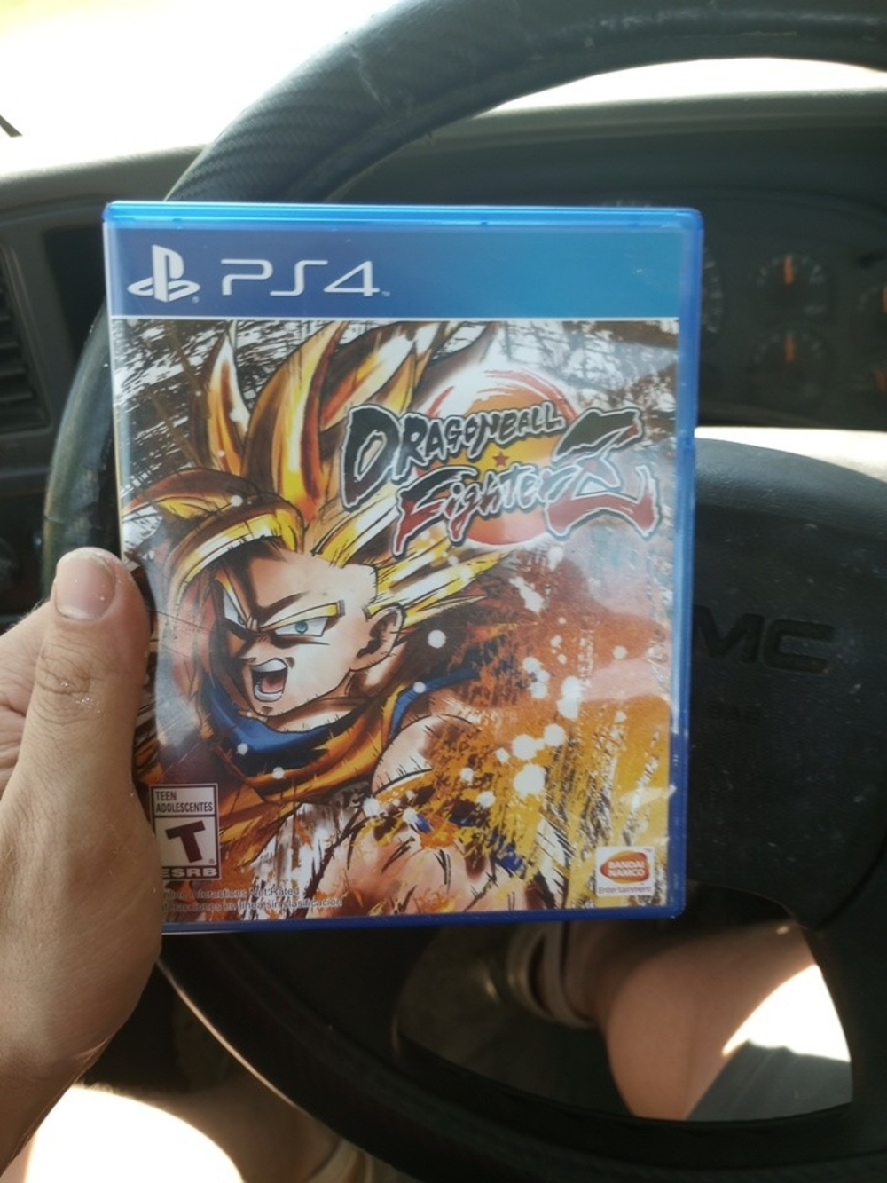 Sony PS4 Dragon Ball FighterZ – Blue Case with Vibrant Orange Cover